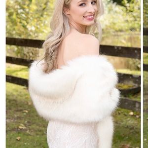 Tulip Ivory Wrap size Small